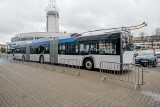 Niezwykły trolejbus w Poznaniu. Na targach Arena Design można zobaczyć trollino 24