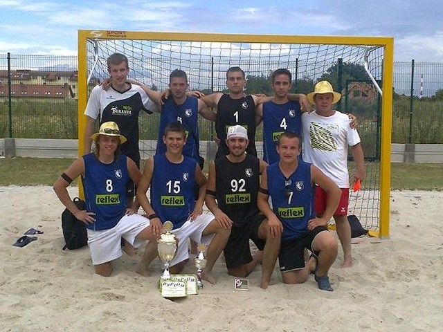 Zdobywcy Pucharu Polski w beachhandballu z Wąbrzeźna