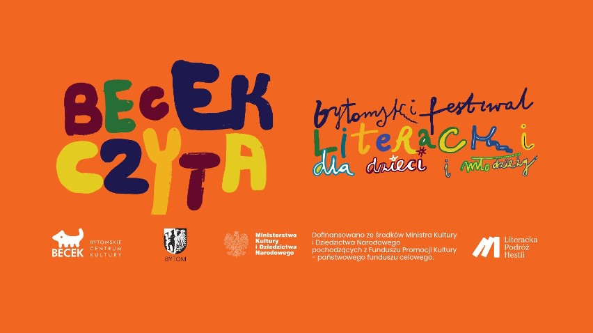 „Bytomski Festiwal Literacki dla Dzieci  i Młodzieży. BECEK CZYTA” powraca 
