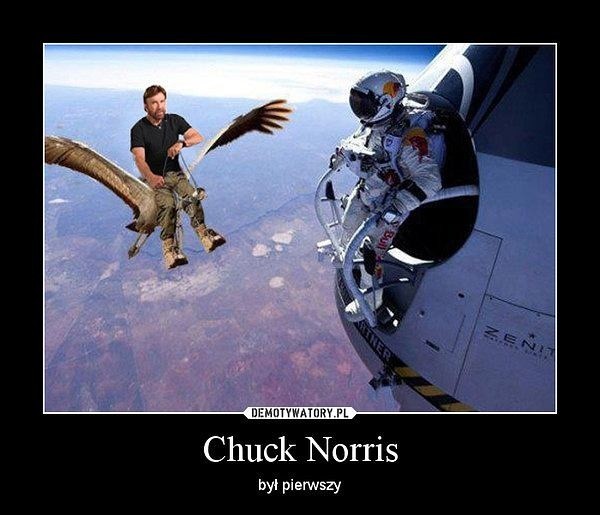 Memy z Chuckiem Norrisem. Chuck Norris potrafi wszystko MEMY