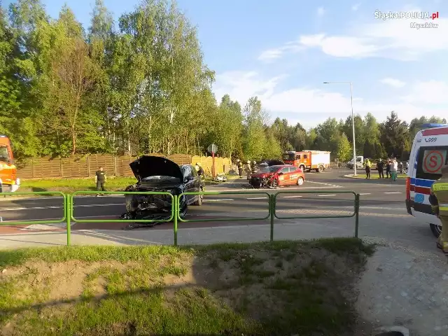 Groźny wypadek na ulicy Koziegłowskiej w Nowej Wsi