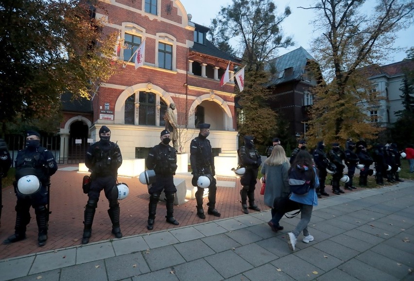 Kolejny protest w Szczecinie - 27.10.2020