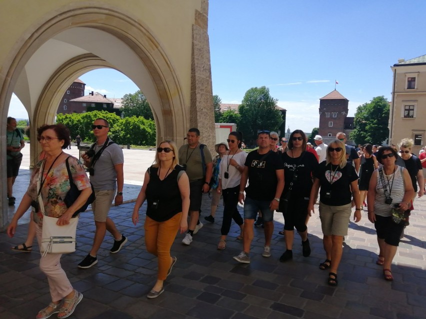 Węgrzy z Börcs gościli w gminie Masłów. Jakie miejsca odwiedzili? Zobacz zdjęcia