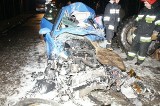 Śmiertelny wypadek na drodze nr 64. 36-letni kierowca zginął na miejscu.