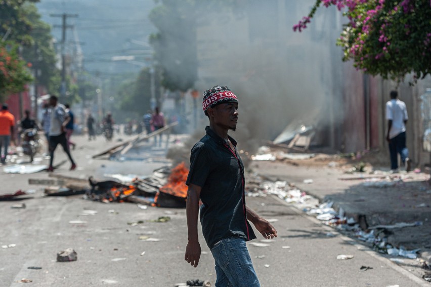Protesty na Haiti