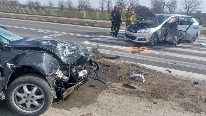 Wypadek na Wschodniej Obwodnicy Wrocławia 19.03.2023