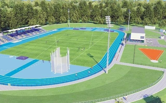 Przebudowany stadion w Gubinie będzie...