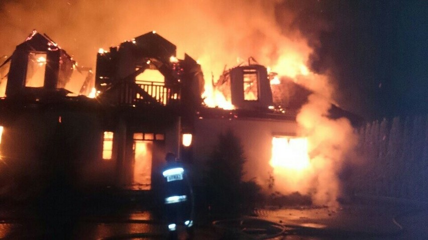 Pożar budynku ośrodka leczenia uzależnień w Poznaniu
