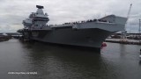 Największy okręt wojenny Royal Navy wyszedł w morze
