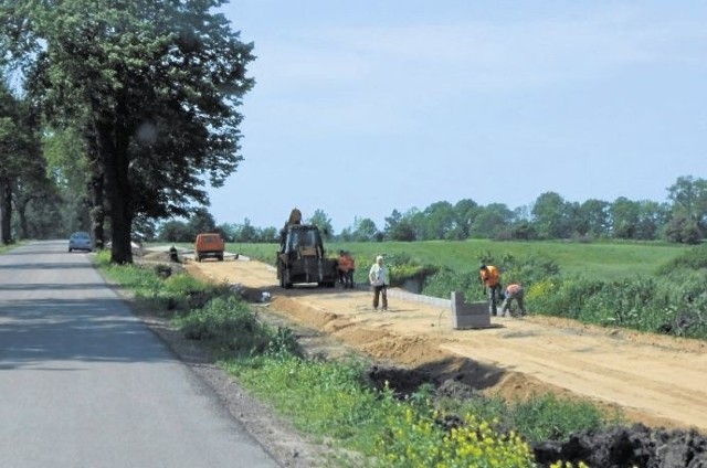 Budowa autostrady rowerowej w okolicach Srokowa