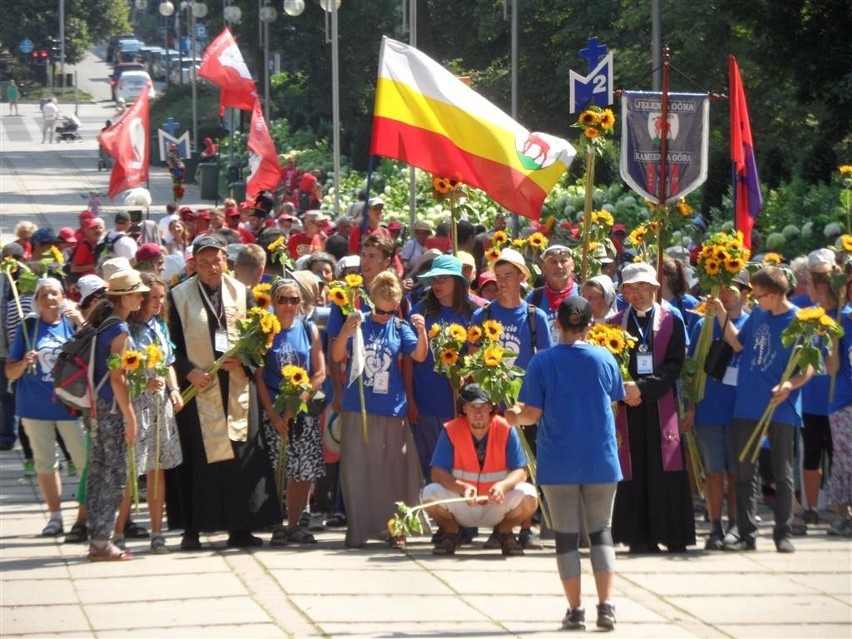 Pielgrzymka Legnicka weszła na Jasną Górę