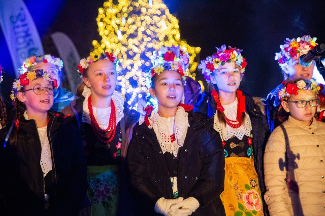 Choinka ze światłami i Osada Świętego Mikołaja z jarmarkiem, to pierwsze świąteczne atrakcje Parku Śląskiego.