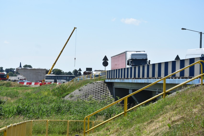 Obecnie na budowie S-5 między Bydgoszczą, a Szubinem...