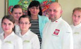 Uczniowie z Opatowa na lekcji u kucharza prezydenta Polski