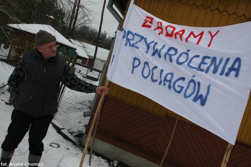 Zaręby Kościelne - protest