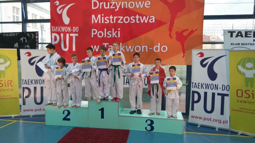 Krakowskie Centrum Taekwon-do drugie w drużynowych mistrzostwach Polski