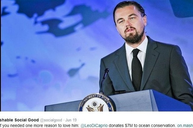 Leonardo DiCaprio (fot. screen z Twitter.com)