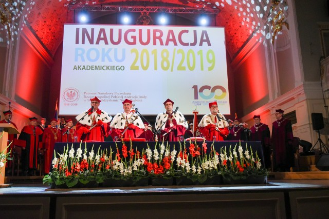 Inauguracja czterech uczelni na 100 lat Uniwersytetu Poznańskiego