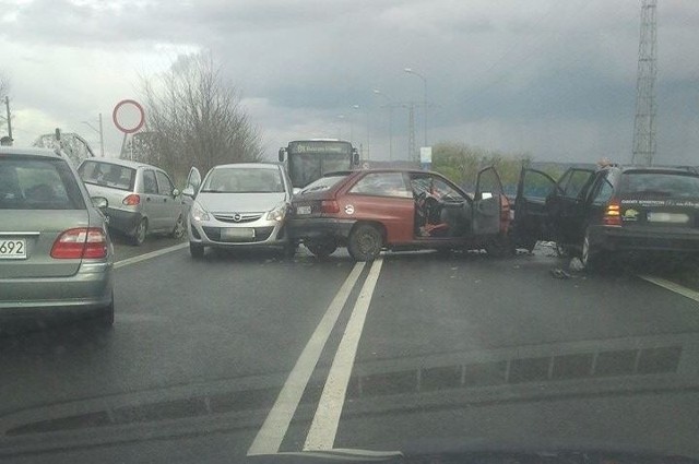 Wypadek na Autostradzie Poznańskiej w Szczecinie