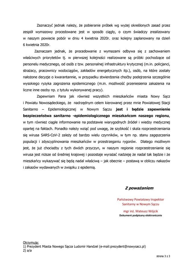 Koronawirus Nowy Sącz. Kobieta czekała 12 dni na wynik testu. Dostała go na dwa dni przed powrotem do pracy