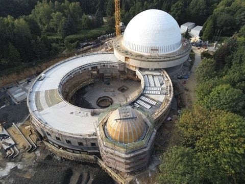 Trwa modernizacja i rozbudowa Planetarium Śląskiego