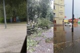 Zalane ulice, pozrywane dachy i połamane drzewa w centrum Lublina. Straż interweniowała kilkaset razy. Zobacz