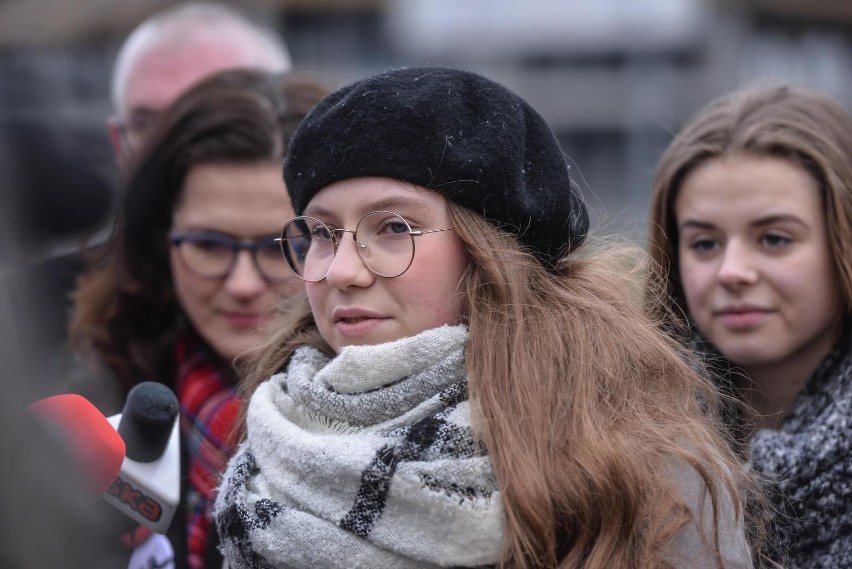 05.02.2019 Gdańsk. Na placu Solidarności odbyła się...