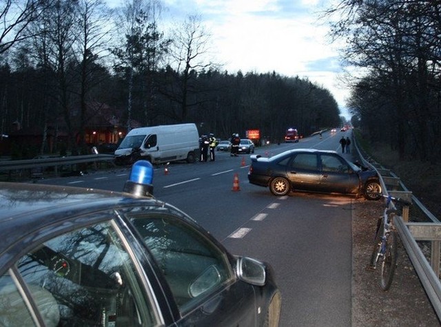 Wypadek w Runowie za Potęgowem