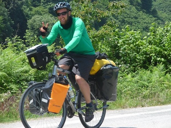 Michał Brakoniecki z Ostrołęki podróżuje rowerem dookoła świata! [ZDJĘCIA] 