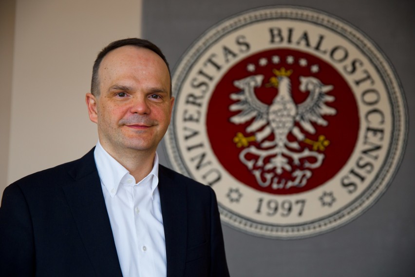 prof. Robert Ciborowski - rektor Uniwersytetu w Białymstoku