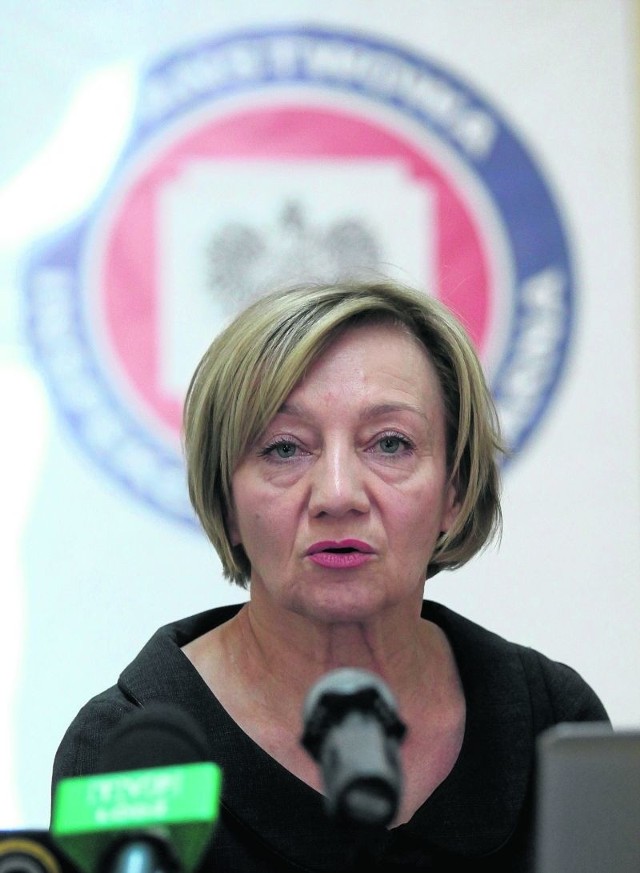 Dr Urszula Sztuka-Polińska, Państwowy Inspektor Sanitarny.