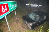 Mazda wylądowała w rowie. Autem jechał 4 osoby