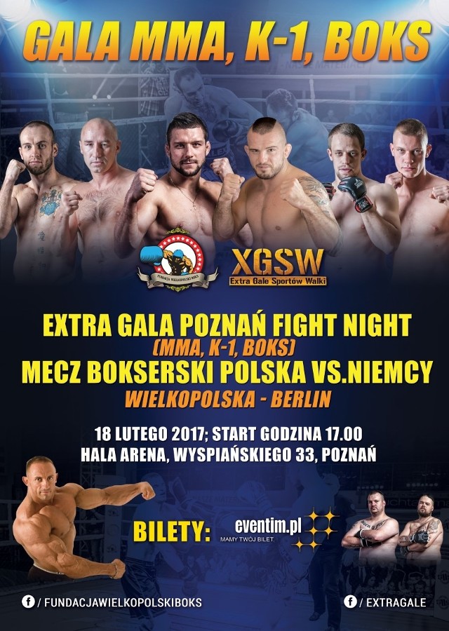 Starcie wojowników Ankosu MMA Poznań na lutowej gali zapowiada się pasjonująco