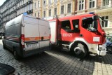 Gaz wyczuwalny w centrum Wrocławia. Straż pożarna i pogotowie gazowe w akcji