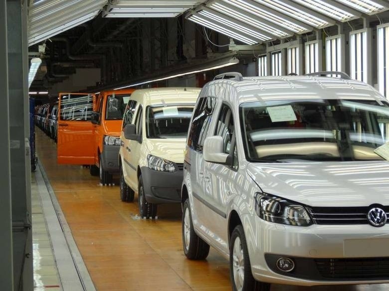 Proces produkcji VW Caddy w poznańskiej fabryce