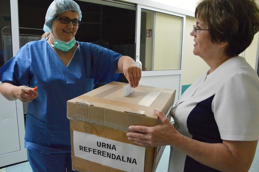 Referendum strajkowe w szpitalu Kopernika w Łodzi