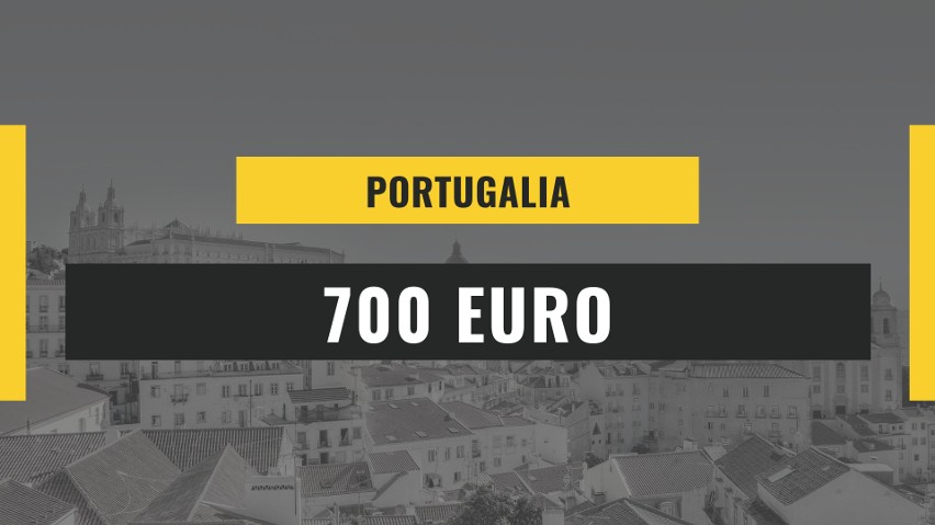 W Portugalii oprócz płacy minimalnej obowiązuje zbiorowa...