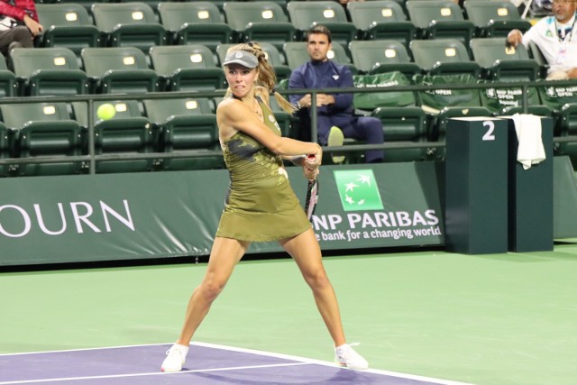 Magdalena Fręch nie dała rady Ons Jabeur w drugiej rundzie prestiżowego "tysięcznika" Indian Wells Masters