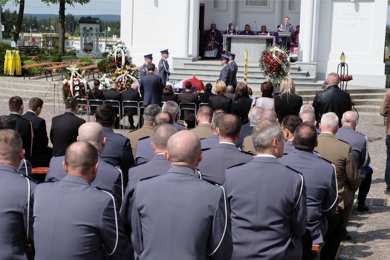 Pogrzeb policjantów CBŚ