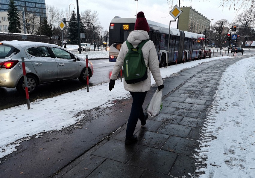 Zima w Krakowie i Małopolsce. Drogi nawet przejezdne, znów może sypać [ZDJĘCIA]
