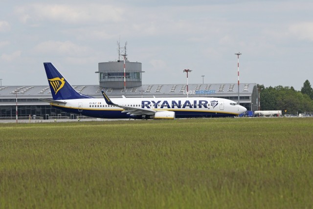 Ryanair niemal całkowicie zdominował siatkę regularnych połączeń na łódzkim lotnisku
