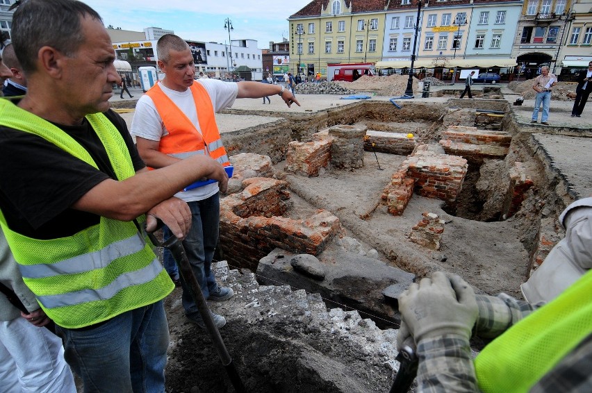 Wykopaliska archeologiczna na...