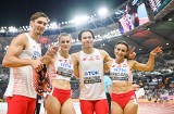 Lekkoatletyczne MŚ w Budapeszcie: ósme miejsce polskiej sztafety mieszanej 4 x 400 metrów