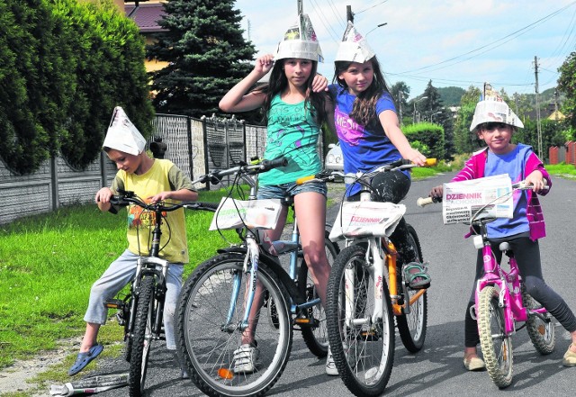 Zdjęcie nadesłane na "Fotolato" 2014. Wakacje u dziadków Feli i Janusza w Stanowicach spędzali Milena, Miłosz, Nadia i Zuzia