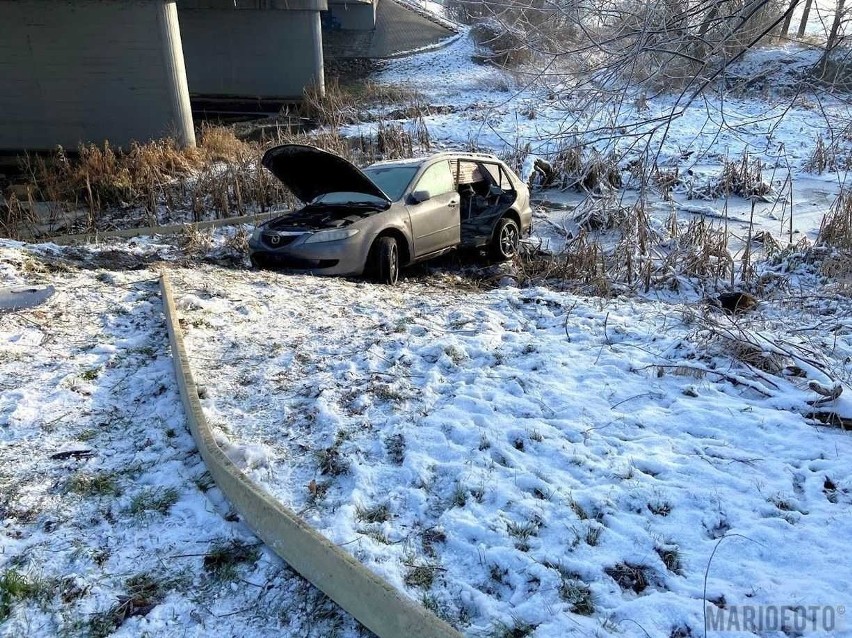 Kolizja pomiędzy miejscowościami Sidzina i Malerzowice...