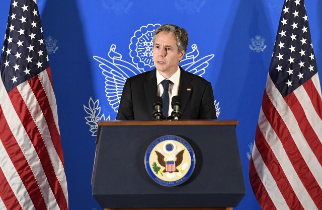 Sekretarz stanu USA Antony Blinken