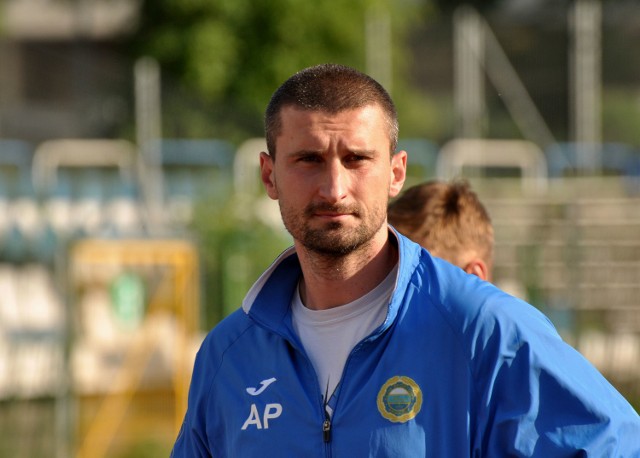 Trener Andrzej Paszkiewicz