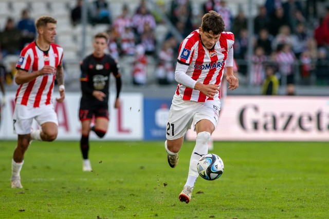 Kacper Śmiglewski zdobył gola na 3:2, ale "Pasy" nie utrzymały prowadzenia