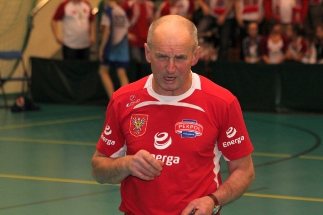 Trener Andrzej Dudziec nie mógł być zadowolony z postawy swoich podopiecznych.