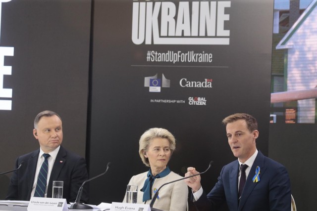 Konferencja Stand up for Ukraine